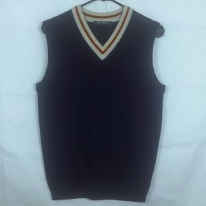 Brooks Brothers size Small, Navy Blue, V Neck Vest.